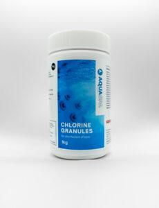 Chlorine tablets for pool sanitation