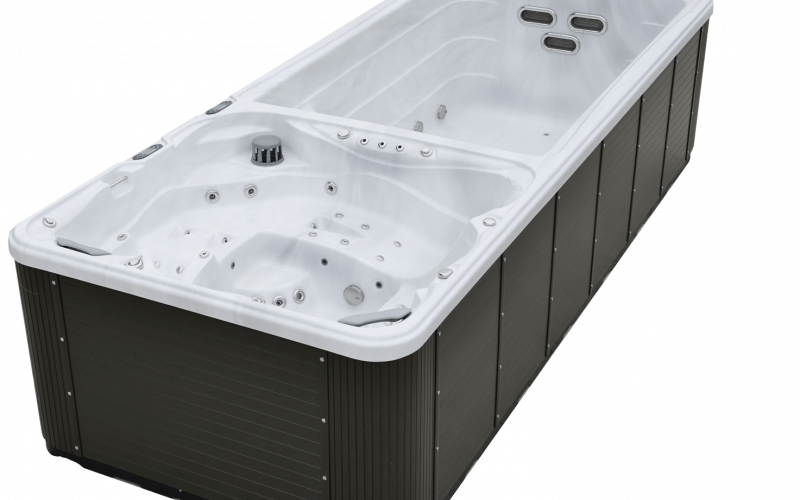 Modern backyard aquatic solution